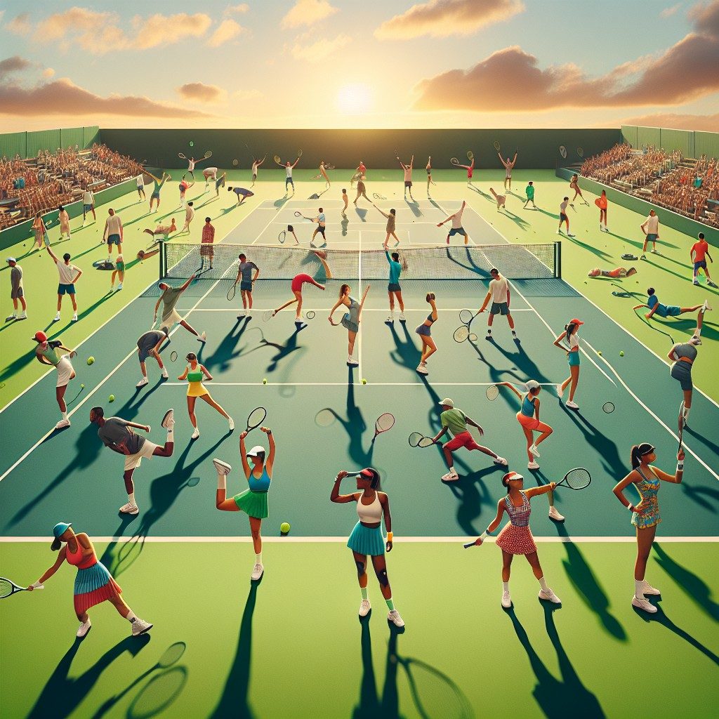 Tenis: cum se pregătesc jucătorii pentru turneele de început de sezon